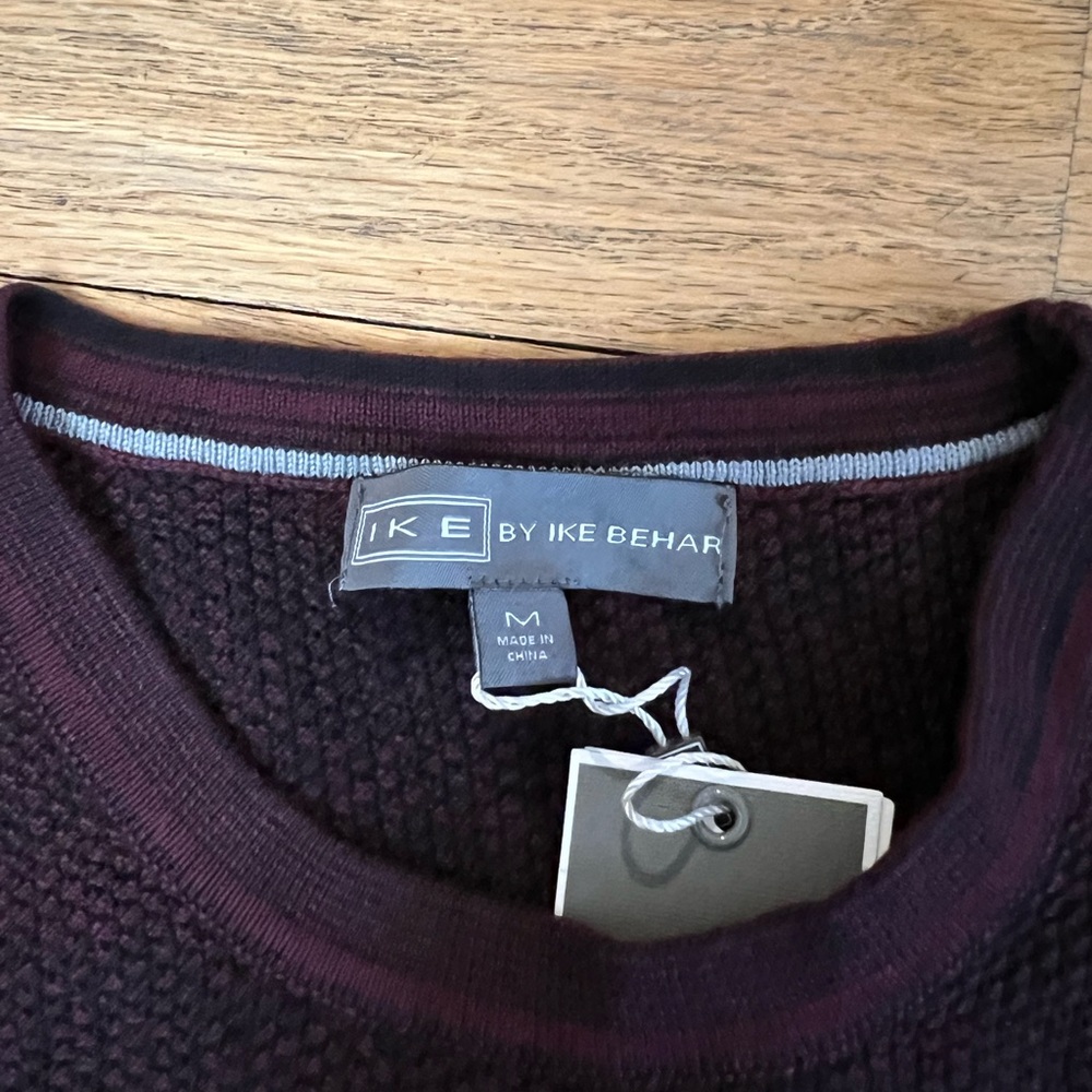Ike By Ike Behar Men’s Crewneck Light Sweater - Picture 3 of 6